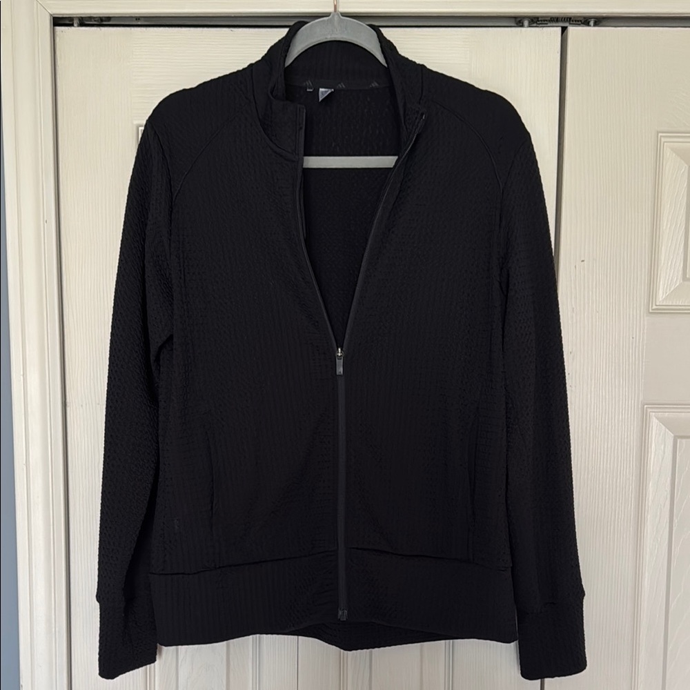 Adidas Full Zip Women’s Golf Jacket Black